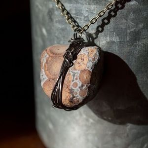 Birds-eye Jasper necklace
